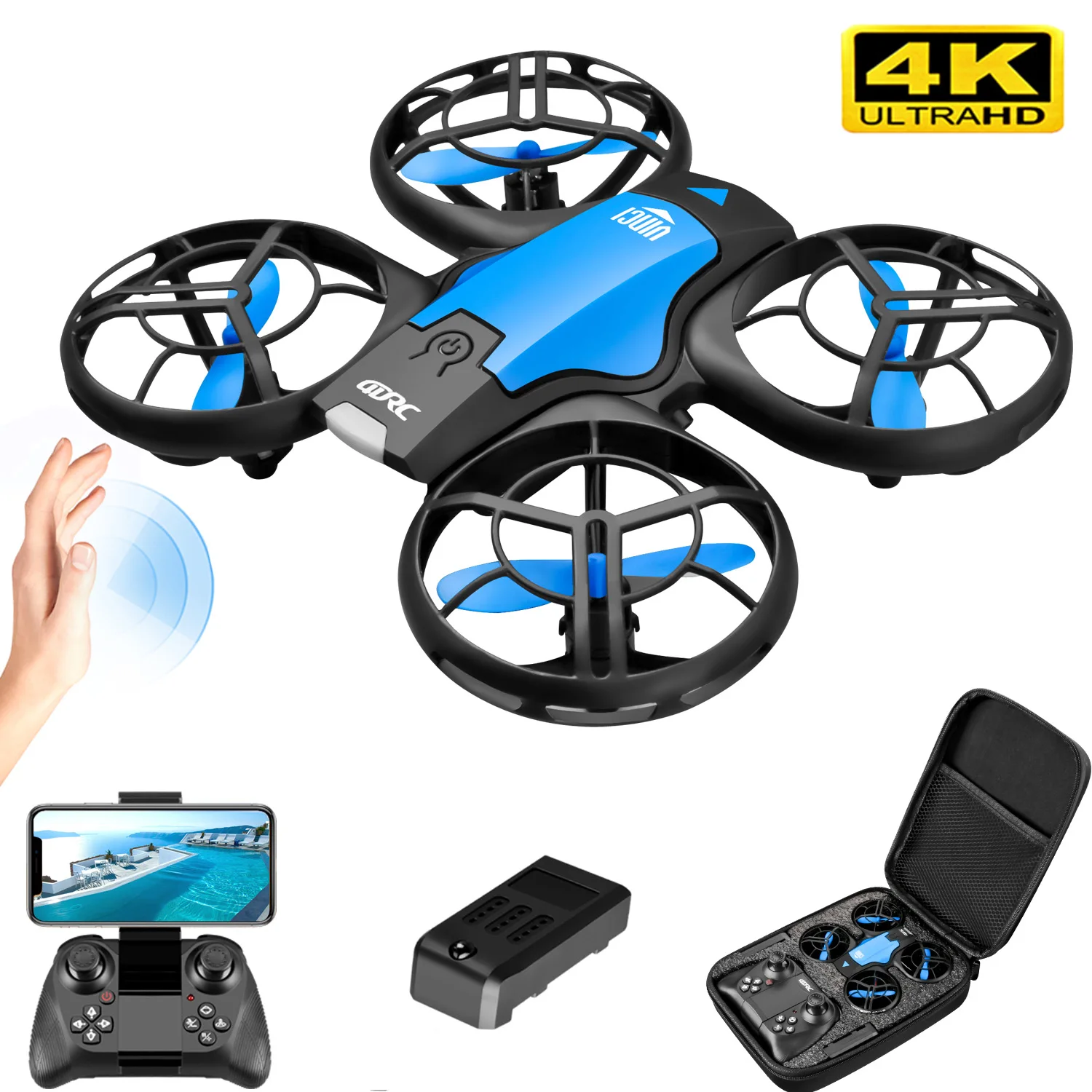 Drone Controller Screen - Nuevo Mini Dron V8 4K Profesional