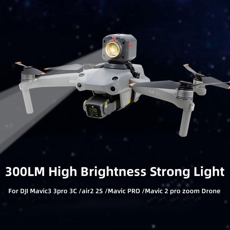 Drone Strobe Light - Reflector nocturno de luz fuerte de