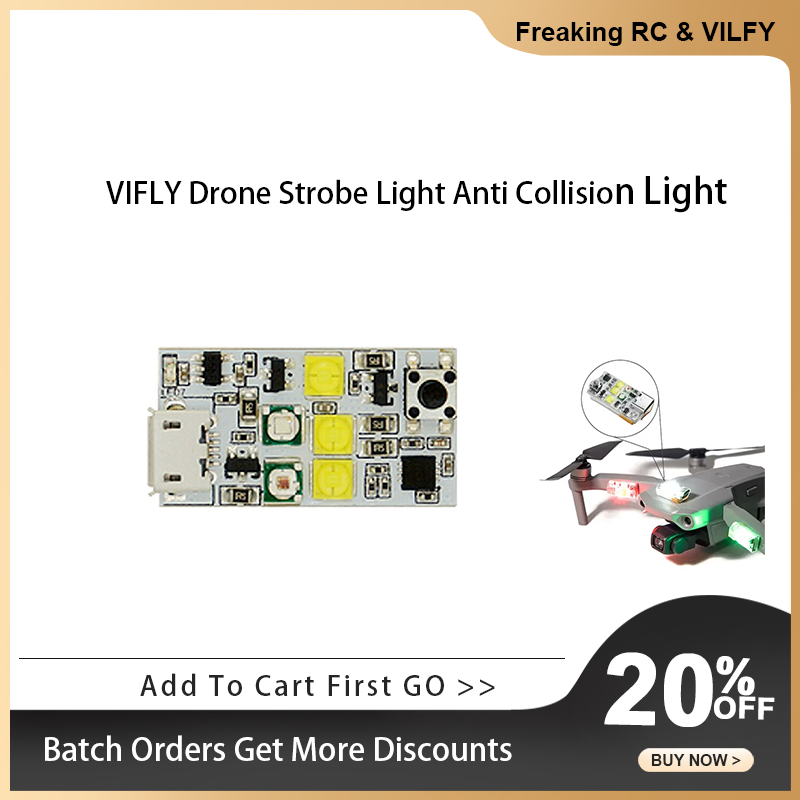 Drone Strobe Light - VIFLY Drone luz estroboscópica luz anticolisión