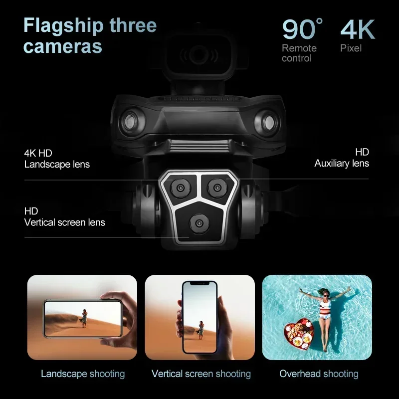 Dron M1S 8K Profesional con Tr - Jjrc Drone X12 reseña y precio