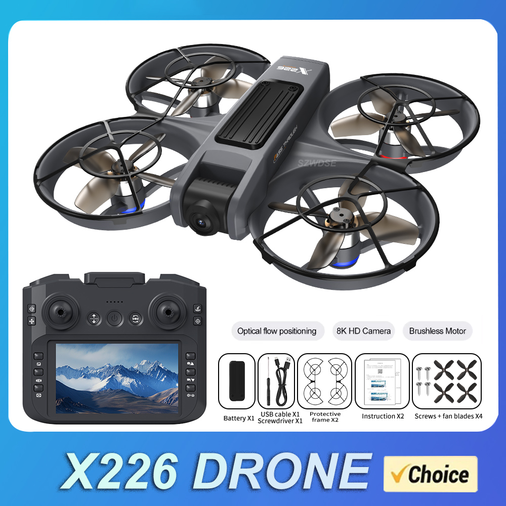 NUEVO Dron RC X226 2.4G 5G WIF - Drone Controller Screen reseña y precio